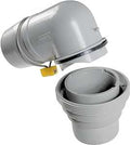 ADAPTER SEWER W/ELBOW         