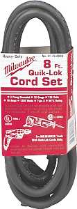 8FOOT QUICK LOCK CORD         