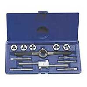 TAP&HEX DIE SET 12PC FRACTION 