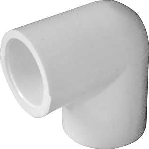 ELBOW 90 DEG PVC SLIPXSLP 1/2 