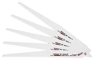 BLADE RECIP SAW 5PK 9IN 5TPI  