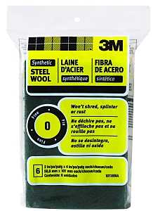 PAD STEEL WOOL SYNTHETIC FINE 