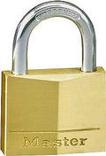 PADLOCK BRS KD VRTCLR 5/8IN   