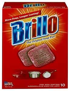 STEEL WOOL SOAP PAD 10 COUNT  