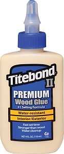 GLUE WOOD EXT WEATHERPROOF 4OZ