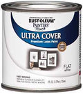 PAINT ACRYLIC FLT WHITE 1/2PT 