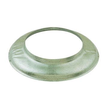 AmeriVent 3ESC Fixed Storm Collar, 3 in Vent Hole, Galvanized Steel