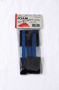 BRUSH FOAM SMOOTH SURFACE 3PC 