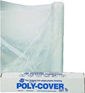 POLY FILM 8.3X100FT 4MIL CLEAR