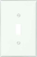 WALL PLATE 1GANG TGL MID WHITE