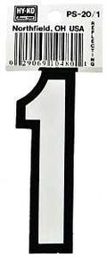 NUMBER HOUSE 1 3-1/4IN REFL   