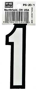 NUMBER HOUSE 1 3-1/4IN REFL   
