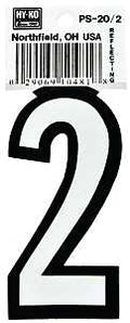 NUMBER HOUSE 2 3-1/4IN REFL   