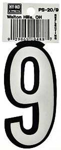 NUMBER HOUSE 9 3-1/4IN REFL   