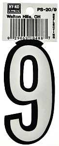 NUMBER HOUSE 9 3-1/4IN REFL   