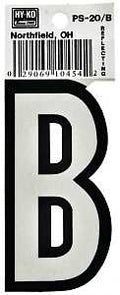 LETTER HOUSE B 3-1/4IN REFL   