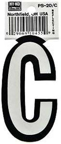 LETTER HOUSE C 3-1/4IN REFL   