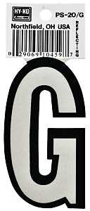 LETTER HOUSE G 3-1/4IN REFL   