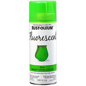 PAINT SPRAY FLUOR GREEN 11OZ  