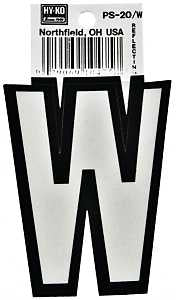 LETTER HOUSE W 3-1/4IN REFL   