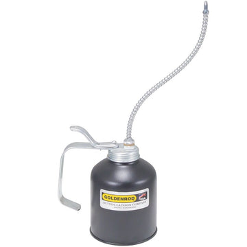 DL Goldenrod Series 727 Pump Oiler with Spout, 16 oz, Flexible Spout, Steel, Powder-Coated