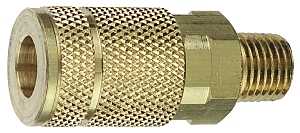 COUPLER AIR LINE MALE 1/4     