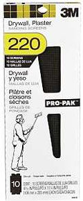 SANDING SCRN DRYWALL 11IN 220 