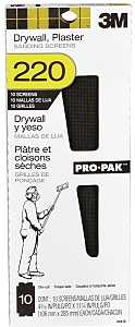 SANDING SCRN DRYWALL 11IN 220 