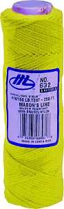 LINE MASON 250FT YEL BRAID NYL