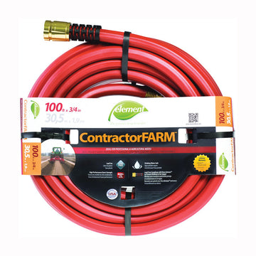 Swan ELCF34100 Water Hose with Aluminum Couplings, 100 ft L