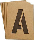 STENCIL NUMBER/LETTER 2IN KIT 