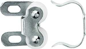 CATCH ROLLER 1X15/16IN NICKEL 