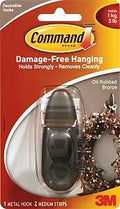 HOOK METAL MEDIUM OIL RUB BRNZ
