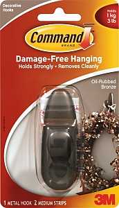 HOOK METAL MEDIUM OIL RUB BRNZ