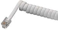 CORD PHONE COIL-HNDST 25FT WHT