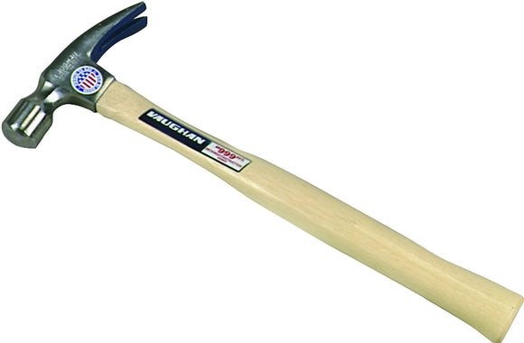 Vaughan 999 Hammer, 20 oz Head, Rip Framing, Smooth Head, HCS Head, Wood Handle