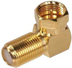 CONNECTOR F COAX RGT ANGLE RG6