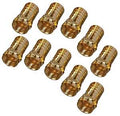 CONNECTOR F COAX CRIMP RG6 GLD