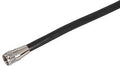 CABLE COAX RG6/F CONN 12FT BLK