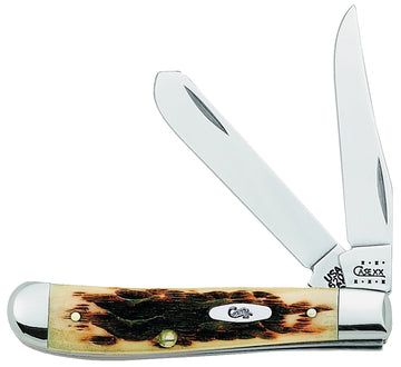 Case XX 00013 Folding Pocket Knife, 2.7 in Clip, 2-3/4 in Spey L Blade, Tru-Sharp Surgical Stainless Steel Blade