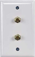 WALL JK COAX DUAL W           
