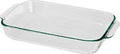 BAKE DISH GLASS RECTANGLE 3QT 