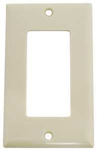 WALL PLATE STNDRD IVORY 1GANG 