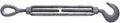 TURNBUCKLE HOOK/EYE 3/8X6 GALV
