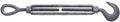 TURNBUCKLE HOOK/EYE 1/2X12GALV