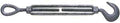 TURNBUCKLE HOOK/EYE 5/8X6 GALV