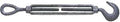 TURNBUCKLE HOOK/EYE 5/8X9 GALV