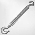 TURNBUCKLE HOOK/HK 1/2X12 GALV