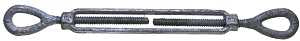 TURNBUCKLE EYE/EYE 1/2X9 GALV 