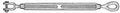 TURNBUCKLE JAW/EYE 1/2X6 GALV 